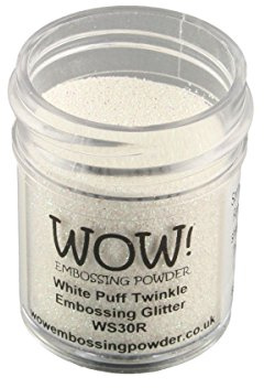 Wow Embossing Powder 15ml, White Puff Twinkle