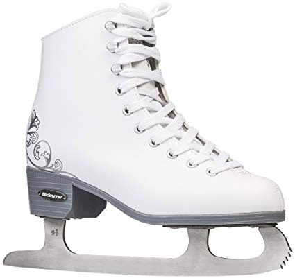 Bladerunner Ice by Rollerblade Allure Girls Figure Skate, White, Ice Skates