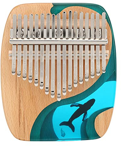 Instrument De Musique, Kalimba Enfant, Piano à pouces en acajou Piano Doigts de baleine Instrument De Musique Enfant Kalimba Instrument Adulte pour Enfants Adultes Débutants