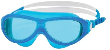 Zoggs Phantom Junior Mask Blue White Tint Blue