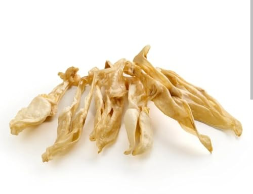 Dei NATURE Orecchie di Coniglio Naturali, 100 Pezzi, Snack Masticativo Premium per Cani, Dieta BARF