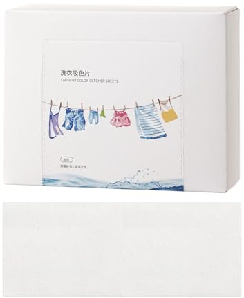 Dopsyesn Color Catcher Sheets, 30-count Laundry Color Sheets, Home Daily Supplies for Travel Dryer Washer Quilts Dark Clothing Washing Needs Dark Clothes