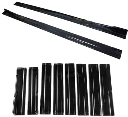 Minigonne Laterali Per Auto Per BMW Serie 1 E81 E82 E87 E88 F20 F21 F40 F70 F52 2 86,6 pollici 2,2 minigonne laterali pannelli sottoporta estensioni