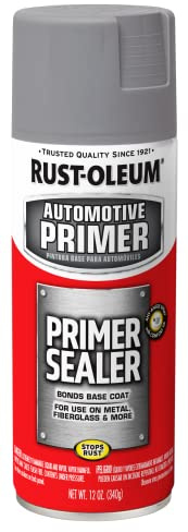 Rust-Oleum 249321 Automotive Primer Sealer Spray, 12 oz, Gray