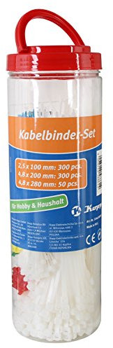 Kopp Kabelbinderset, 1 Stück, bunt, 324600098