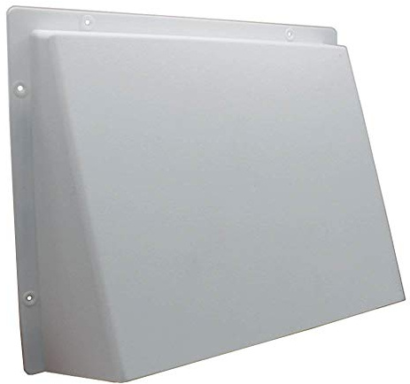 Rytons Building Products ABC9WH Light and Draught Reducing Airbrick Cowl Hood Cover, White