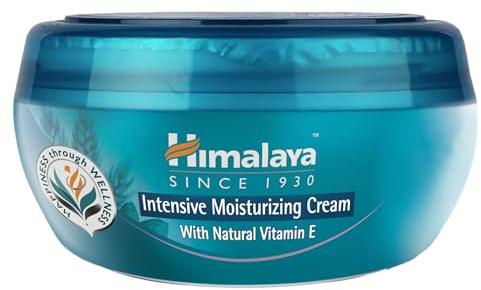 Himalaya Herbals Intensive Moisturizing Cream with Natural Vitamin E With Aloe and Sweet Almond Oil -150ml