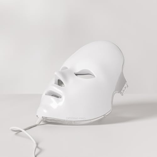 Déesse PRO LED Light Therapy Face Mask, White, 1700 gram. 4 Wavelengths for Anti-Ageing, Brightening, Purifying and Healing benefits. As used in skin clinics.