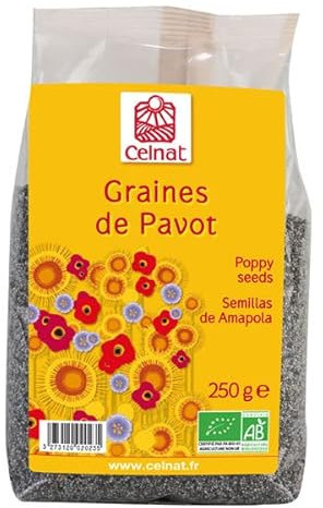 GRAINES DE PAVOT 250G, CELNAT, UNITÉ