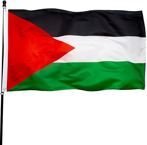 Bandiera Palestina Grande,bandiera Palestina Amazon,per Balcone O Parete,150 X 90 Cm Per Interni/esterni