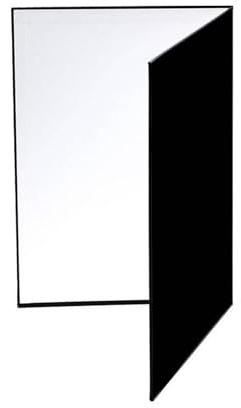 LeeQinersw Réflecteur de lumière, réflecteur Portable pour Photographie culinaire en Carton A4
