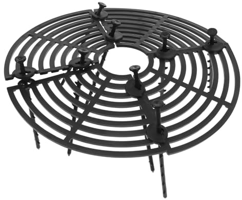 Lurrose 4pezzi Copertura per Serra Inserto per Vaso Tappetino per Piante da Interno Protezione da Fuoriuscite Design Griglia per Drenaggio Uso Esterno ed Interno Facile da Pulire e Riutili