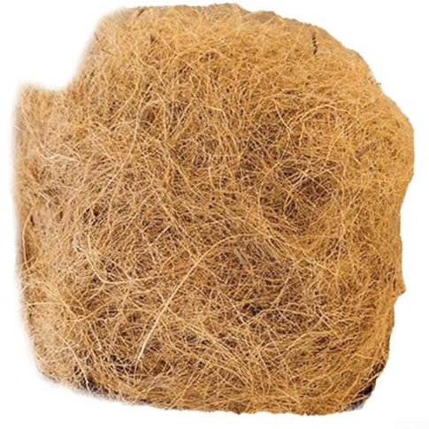 Aprilsunnyzone Pájaro de fibra de coco natural para estera de nido diseñado para aislamiento y regulación de temperatura, sosteniendo huevos de aves y pollitos en varios climas