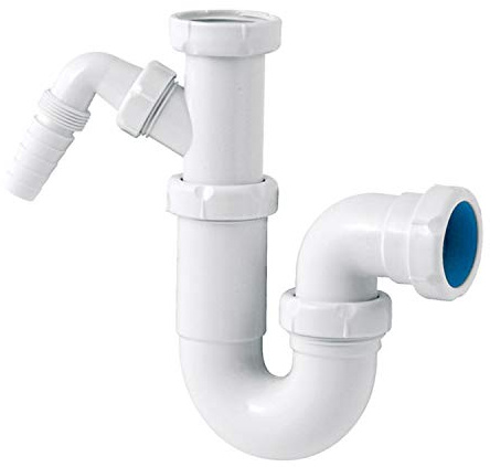 Jimten s-73 - Sifon curvo extensible s73 horizontal toma auxiliar 1.1/2