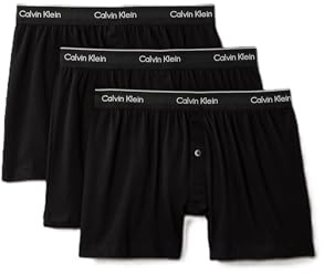 Calvin Klein Men's Cotton Classics 3-Pack Knit Boxer