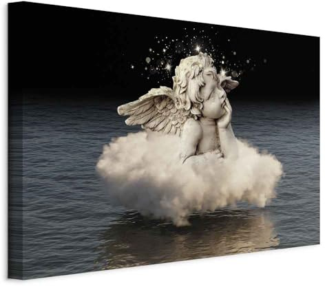 murando - Quadro Acustico Angelo 1 pezzo schiuma acustica Quadri Moderni Camera da Letto Matrimoniale - Stampa su Tela - Pannelli Fonoassorbenti Decorativi - Fonoassorbente Acustiche