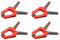 Meister Lot de 4 pinces à ressort - Envergure de 100 mm - Mâchoires mobiles - Fixation sûre et à une main des pièces - Pince à colle professionnelle - Pince universelle - Pince de montage - 5217120