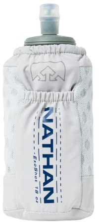 Nathan ExoDraw & ExoShot 2.0, Handheld Running Water Bottle for Marathons, Hiking, Ultra Running & Outdoor Activity