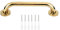 Ejoyous Edelstahl Haltegriff, Gold Badezimmer Sicherheitsgriff Anti-Rutsch Handlauf rutschfest Sicherheitsstütze Handtuchhalter für Badewanne Toilette 30 cm