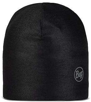 Buff Beanie ThermoNet Unisex Adults Solid Black