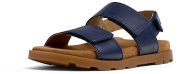 Camper Unisex Children's Brutus K800598 2-Strap Sandal, Dark Blue 001, 2 UK