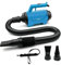 shernbao Asciugatrice per Auto, asciugatrice per Moto, Pompa per gonfiare Cuscini d'Aria, Kit Pulizia Auto 230V/1200W(Blu)