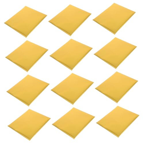 Abaodam 100pcs Aluminum Foil Chocolate Wrappers Candy Wrapping Paper for Secure Packaging Freshness Preservation Versatile Use for Homemade Treats and DIY Packaging