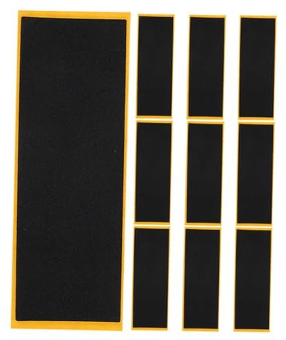 FUNNETOYU 10 Piezas Cinta Antideslizante para Fingerboard Unidades de Espuma Flexible para Agarre Seguro Patinetas y Accesorios Fácil Aplicación y Alta Resistencia al Deslizamiento