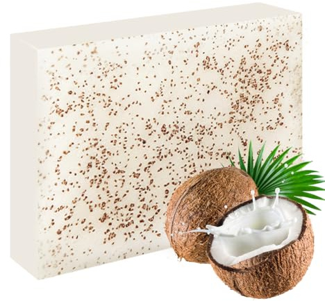 LOPHE Noce di Cocco Soap, Sapone da Doccia Vegano per Tutti i Tipi di Pelle - con Burro di Karité, Estratto di Cocco, Vitamina E e Olio d'oliva, per una pelle morbida, 100 g