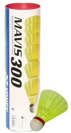 YONEX Mavis 300 Yellow Shuttlecocks, Speed- Speed - 4/79 / Fast