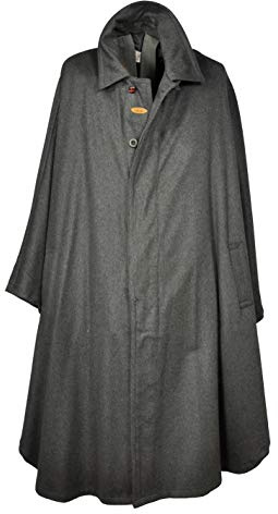Hubertus Klassisk väderfläck lodenkotte jakt mantel grön skogsliv (XL (56/58))