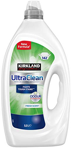 Kirkland Signature Ultra Clean Bio Laundry Detergent Fights Stains 142 Washes - 5l other