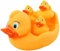 Rubber Duck Bath Toy Set – Floating Duck Family by KOKSI – 4-Piece – Baby & Toddler Bathtime Fun for Bath & Pool