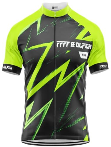 Mtb Tops Maglia da Ciclismo Manica Corta da Uomo,Maglia da Mtb,Tuta Bici Uomo Estiva,Maglia Mtb Traspirante Ad Asciugatura Rapida Per Mountain Bike (14,3XL)