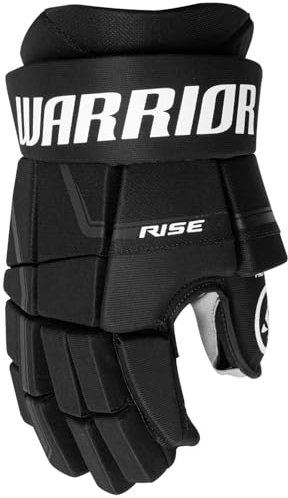 Warrior Rise Handschuhe Senior, Größe:14 Zoll, Farben:Schwarz