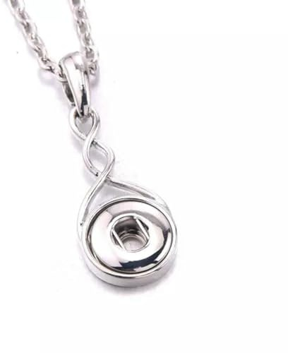 Nouveaux Boutons Pression en métal Strass à la Mode Pendentif pour Boutons de 12 mm Bijoux cadeau-N1731-12MM