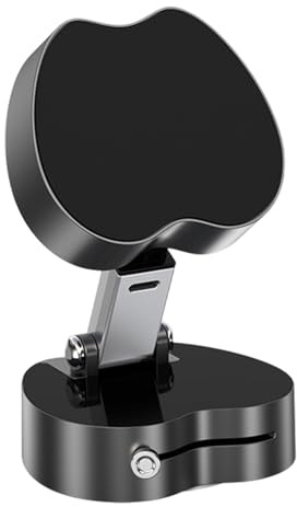 Supporto magnetico per telefono con ventosa, pieghevole, regolabile, per auto, per cruscotto, navigazione, chiamate, registrazione video, viaggi