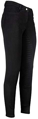 Euro-Star Evita FG bk 146 - Pantalones de equitación para niños