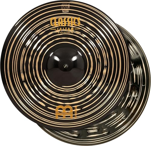 Meinl Classics Custom Dark Heavy HiHat 14 - HiHat