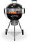 Holzkohlegrill Kichi Terasawa Großer Outdoor Kugelgrill mit Deckel und Rädern Hinterhof Terrasse Smoker BBQ Grill für Outdoor Kochen und Camping