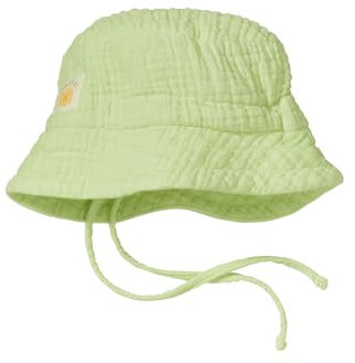 hessnatur Fischerhut Mädchen und Jungen Unisex Musselin aus Reiner Bio-Baumwolle | nachhaltig und fair hergestellt (Fair Wear Foundation)