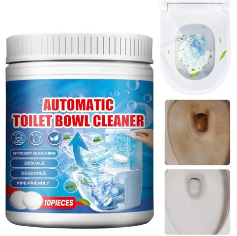 Pastillas limpiadoras automáticas de inodoro, limpiadores de tanque de inodoro de acción rápida, limpiadores automáticos de inodoro en el tanque, limpiador continuo, limpiadores de tanque puestos en