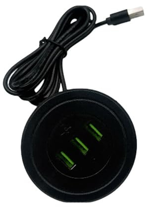 Presa a muro USB doppia da incasso 2 1 tipo C 1.75 M Cavo di tipo B Collegamento Per Tablet E Lettori Elettrodomestici Presa di Alimentazione