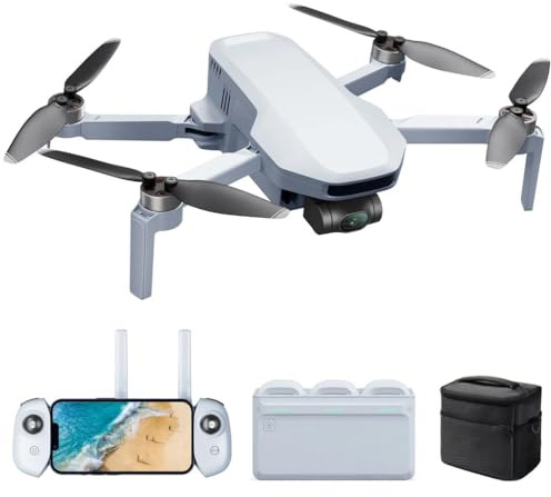 LKHLTBF Single Battery,Mini Drone 3 Axes à cardan 6 km GPS 4k Professionnel, caméra sans balais, Jouet rc quadricoptère pour Cadeaux de Voyage
