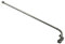Gardinia 10012260 Asta di Rotazione, Tessuto, Effetto Acciaio Inox, 85x55x0.1 cm