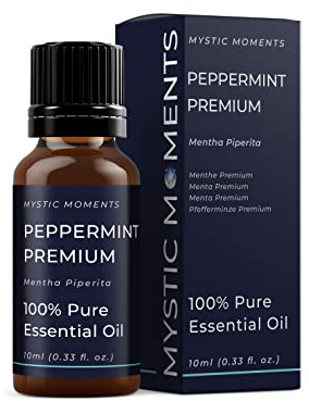 Mystic Moments Huile essentielle de menthe poivrée 100% pure 10ml