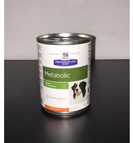 Hill 's Prescription Diet Canine Metabolic Weight Management Chicken 12 x 370 g Sabroso Balance Comida húmeda para perros obesos para perder y mantener un peso saludable