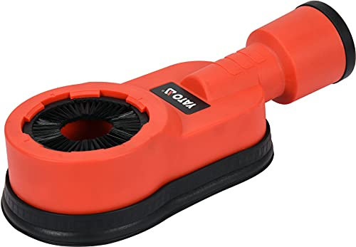 YATO Profi Universal Absaughaube für Bohrkronen und Bohrer bis Ø 70mm, 26 – 36 mm Adapter für Staubsauger, selbsthaftend, staubfreies Bohren, Absaugun