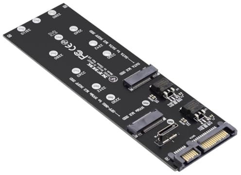 chenyang M.2 NGFF SATA SSD zu SATA ＆ M.2 NVME PCIE SSD zu SFF-8611 8612 OCULINK Adapter für Mainboard