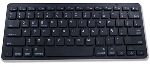Teclado Slim Bluetooth Cool Negro (Español)